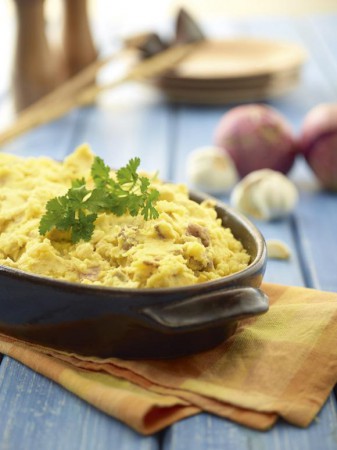 Receta de Puré rústico de papa criolla